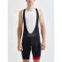 Craft Core Endurance bibshort zwart/rood heren  1910529-999430