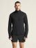 Craft Flow Half Zip ondershirt lange mouwen zwart heren  1916680-992000