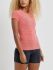 Craft Pro Dry Nanoweight korte mouw ondershirt roze dames  1908854-410000-vrr