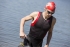 Castelli Free sanremo tri suit mouwloos heren wit/rood 16071-123  16071-123