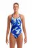 Funkita Blue Ascent diamond back badpak dames  FS11L71312