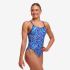 Funkita Blue Bits diamond back badpak dames  FKS033L72291