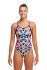 Funkita Crystal Eyes diamond back badpak dames  FS11L71490