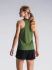 Fusion Singlet groen dames  1037-GRN