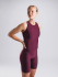 Fusion High Rise Short Tights bordeaux dames  1270-BOR