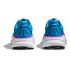 Hoka Bondi 9 hardloopschoenen Skyward Blue/Neon Fushia dames  1162012-SNNF