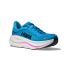 Hoka Bondi 9 hardloopschoenen Skyward Blue/Neon Fushia dames  1162012-SNNF