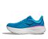 Hoka Bondi 9 hardloopschoenen Skyward Blue/Neon Fushia dames  1162012-SNNF