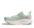 Hoka Clifton 10 hardloopschoenen Sea Glass/Neon Flame dames  1162031-SLSSN