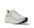 Hoka Clifton 10 hardloopschoenen Sea Glass/Neon Flame WIDE Dames  1162050-SLSSN