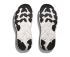 Hoka Clifton 10 hardloopschoenen Black/White WIDE Dames   1162050-BWHT