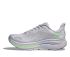 Hoka Clifton 10 hardloopschoenen Ash Grey/Neon Green heren  1162030-AYNN
