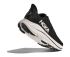 Hoka Clifton 10 hardloopschoenen Black/White WIDE Dames   1162050-BWHT
