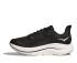 Hoka Clifton 10 hardloopschoenen Black/White WIDE Dames   1162050-BWHT