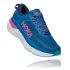 Hoka One One Bondi 7 hardloopschoenen blauw/roze dames  1110519-VBPP