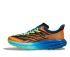 Hoka Speedgoat 5 hardloopschoenen oranje/blauw heren  1123157-SDV