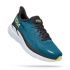 Hoka One One Clifton 8 wide hardloopschoenen blauw-wit heren  1121374-BCBT