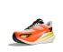 Hoka Mach X 3 hardloopschoenen White/Neon Tangerine heren  1168720-WNG