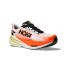 Hoka Mach X 3 hardloopschoenen White/Neon Tangerine heren  1168720-WNG