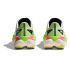 Hoka Mach X 3 hardloopschoenen White/Neon Lime dames  1168721-WNL
