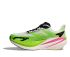 Hoka Mach X 3 hardloopschoenen White/Neon Lime dames  1168721-WNL