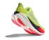 Hoka Mach X 3 hardloopschoenen Neon Yuzu/Squid Ink heren  1168720-NZS