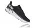 Hoka One One Clifton 7 hardloopschoenen zwart heren  1110508-BWHT