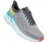 Hoka One One Clifton 7 wide hardloopschoenen grijs heren  1110534-WDDS