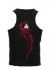 Ironman tri top front zip mouwloos multisport tattoo zwart/rood heren  IM8925-15/05