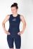 Sailfish rebel train 2 swimskin mouwloos donkerblauw dames  G20216C35