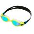 Aqua Sphere Kaiman EXO Titanium spiegellens zwembril blauw/geel  ASEP2980700LMB