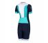 Zone3 Lava long distance FZ korte mouw trisuit dames  TS18WLFZ102