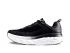 Hoka One One Bondi 6 hardloopschoenen zwart/wit heren  1019269-BLK