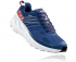 Hoka One One Clifton 6 wide hardloopschoenen blauw/wit heren  1102876-EBPA