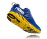 Hoka One One Clifton 6 hardloopschoenen blauw/geel heren  1102872-NBLM-VRR