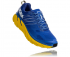 Hoka One One Clifton 6 hardloopschoenen blauw/geel heren  1102872-NBLM-VRR