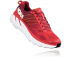 Hoka One One Clifton 6 hardloopschoenen rood/wit heren  1102872-PRRR