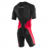 Orca Core race korte mouw trisuit zwart/rood heren  JVC615