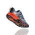 Hoka One One Speedgoat 3 trail hardloopschoenen grijs/oranje heren  1099733-SWTT