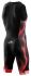 Sailfish Competition trisuit zwart-rood heren  SL11839-VRR