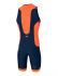 Zone3 Aquaflo plus mouwloos trisuit blauw/oranje heren  TS18MAQP113