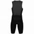 Orca Athlex race trisuit mouwloos zwart/zilver heren  MP12.37