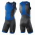 2XU Perform Front Zip trisuit oranje/zwart heren    MT3858d