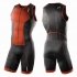 2XU Perform Full Front Zip trisuit zwart/rood heren    MT3859d