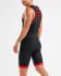 2XU Active mouwloos trisuit zwart/rood heren  MT5540d-BLK/FSL-VRR