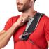 Nathan Run Sling drinkrugzak 8L zwart/rood unisex  00960084