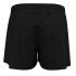 Odlo Zeroweight 3-Inch hardloopshorts zwart dames  322871-15000