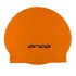 Orca Siliconen badmuts swim cap oranje  DVA0.54