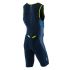 Orca 226 kompress race trisuit mouwloos blauw heren  KP1284