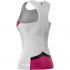 Compressport Postural mouwloos compressie tri top wit dames  TSTRIV2W-TK00